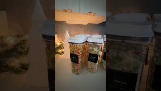 ASMR Christmas cereal restock asmr satisfying organization restock refill christmas fyp [upl. by Kemp977]