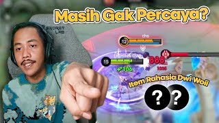 MASIH BANYAK YANG GAK PERCAYA❗️Item Rahasia Ala Dwi Woii Ini Dijamin Gokil  Mobile Legends [upl. by Stinky]