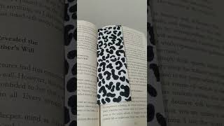 Animal printe bookmark seriessatisfyingdiytutorial diy zebragiraffe chetah leapord bookmark [upl. by Heger673]