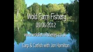 Fishing with Jon Hamilton  Wold Farm Fisheries wwwwoldfarmfisheriescouk [upl. by Aihsyn]