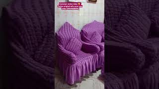 Customer review video sofa cover now order 01944668096 [upl. by Norty]