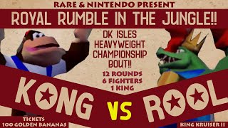 King Krusha K Rool Donkey Kong 64s Horrifying Buffoon  Designing For Donkey Kong December [upl. by Atniuqal698]