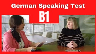 German Speaking Test Level B1 Mündliche Prüfung telc B1 2023 [upl. by Drusie15]