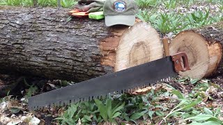 How I Sharpen a Crosscut Saw [upl. by Lyckman]