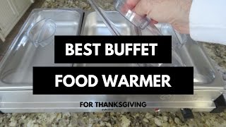 Best Buffet Food Warmers For Thanksgiving  Oster Food Warmer Review [upl. by Castora]