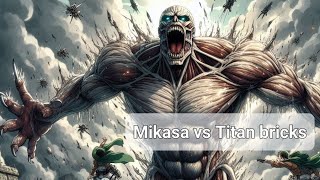 merakit armored titan beast titan mikasa levi aot bricks [upl. by Erelia]