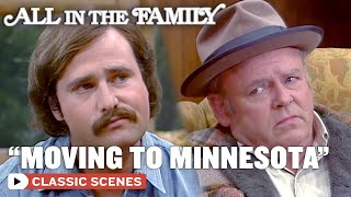 Mike Breaks The News To Archie ft Carroll OConnor  All In The Family [upl. by Hayotal]