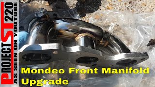 Ford Mondeo Mk3 ST220  Gravity Performance stainless exhaust system install guide Pt1 [upl. by Ambler675]