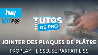 KÔTÉ PRO  TUTOS DE PRO  Jointer des plaques de plâtre [upl. by Gracia872]