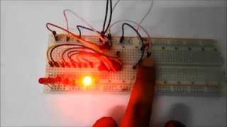 Decimal Counter Circuit using IC 4017 [upl. by Buzzell208]