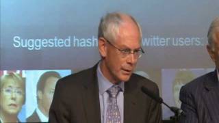 Herman VAN ROMPUY visits United Kingdom [upl. by Acissey]