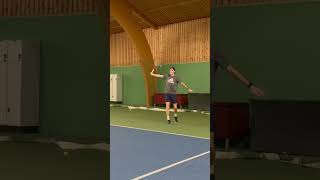 Crushing backhands with the new Yonex Vcore 95  review on the channel [upl. by Hildagard]