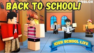 I WENT TO THE MOST DANGEROUS SCHOOL IN ROBLOX bullied [upl. by Kennith]