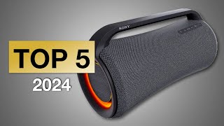 TOP 5 BEST POWERFUL BLUETOOTH SPEAKERS 2024 [upl. by Yelac]