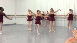 Katie  Giselle Act 1 Peasant Pas Variation Part 2 [upl. by Anilemrac]