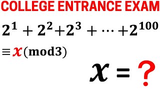 Is this Huge Number Divisible by 3  Cute Number Theory Question  College Entrance Exam [upl. by Leo590]