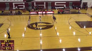 Gloversville High School vs BroadalbinPerth High School Womens Varsity Basketball [upl. by Yruam902]