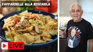 Pappardelle alla Boscaiola by Pasquale Sciarappa [upl. by Beitnes]