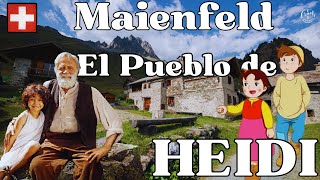 Visitamos el pueblo de HEIDI en los ALPES Suiza [upl. by Llewxam]