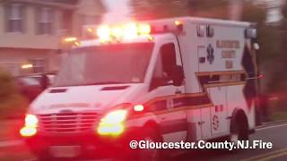 Gloucester County EMS BLS 20 Responding [upl. by Euhsoj]