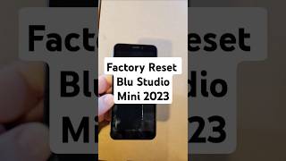 Factory Reset Hard Reset Blu Studio Mini 2023 [upl. by Krever]