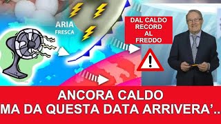 METEO ITALIA LESTATE FINIRA REALMENTE IN QUESTA DATA [upl. by Anawk30]