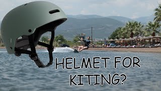 Should you wear a HELMET for Kitesurfing Pros amp Cons explained by Marian Hund [upl. by Solahcin]