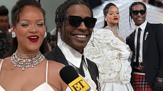 Rihanna and AAP Rocky SHUT DOWN 2023 Met Gala Carpet [upl. by Laverne255]