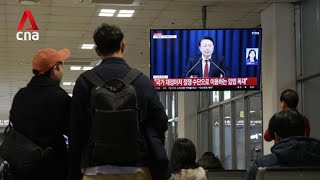 South Korean President Yoon Suk Yeol declares martial law in emergency address [upl. by Schmidt726]