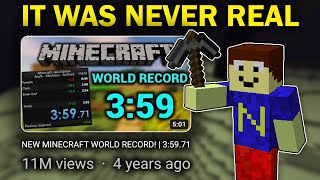 The Fake Minecraft Speedrun That Fooled Everyone [upl. by Siroled]