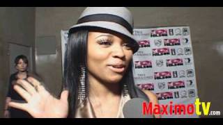 Teairra Mari Interview at Keri Hilsons In A Perfect World Album Release Party [upl. by Ecirb269]