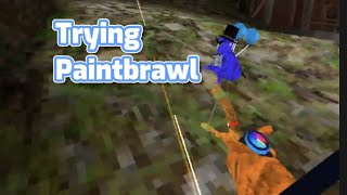 I tried paintbrawl in gorilla tag fypシ gorillatag oculusquest [upl. by Torres]