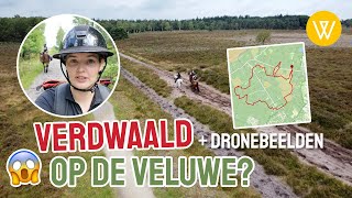 Wij zijn DE WEG KWIJT midden op de VELUWE  drone  Woudstee 2 [upl. by Nosnev]