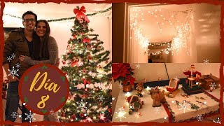 🎄¡Vlogmas Día 8 Ya Pusimos el Arbolito  Creo Que Nos Emocionamos con las Luces en la Casa 😅 [upl. by Trebornhoj145]