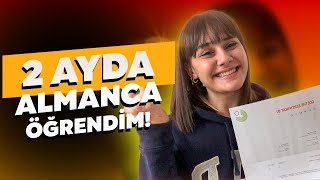 2 Ayda Almanca Öğrendim Goethe B1 Sınavını Geçtim [upl. by Cornall]