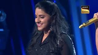 Indian Idol Season 12 Chand Chupa Badal Mein By Nachiket amp Sireesha m plus [upl. by Thedric]