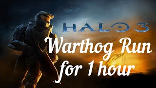 Halo 3 Warthog Run FULL THEME for 1 Hour [upl. by Aratas339]