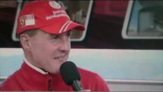 Indepth interview  Michael Schumacher  Sunday 12 July 2009 Part 1 [upl. by Anemij]