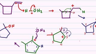 Hydride Shift Ring Expansion Carbocation Rearrangement ALL IN ONE Example [upl. by Efeek]