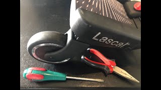 Lascal Release Wheel from a Buggy Board Maxi [upl. by Doss125]