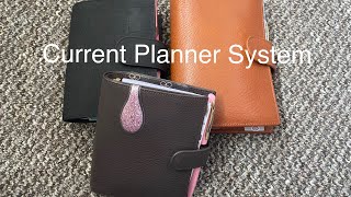 Current Planner System  Gillio Pocket XL Pocket Mia Cara and Medium Compagna  Pink Planner Girl [upl. by Ithsav]