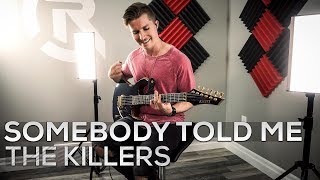 The Killers  Somebody Told Me  Cole Rolland Guitar Cover [upl. by Birkner]