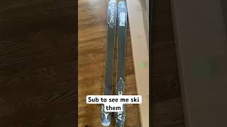 My new skis atomic skiing ski [upl. by Helsie]