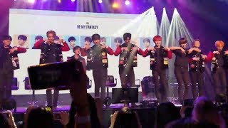 171115 SF9 Dancing to TWICEs TT [upl. by Roach]