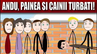 POVESTI DIN COPILARIE Andu Painea Si Cainii Turbati [upl. by Halihs]