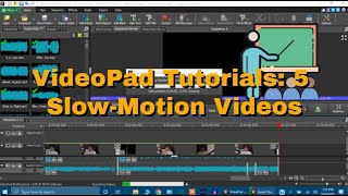 NCH VideoPad Tutorial 5 SlowMotion [upl. by Ahsemak]