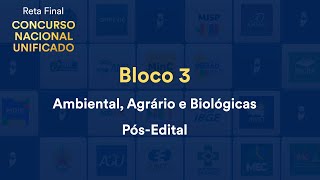 Reta Final CNU  Bloco 3 PósEdital Inspeção industrial e sanitária de produtos de origem animal [upl. by Priscella]