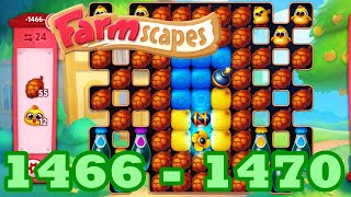 Farmscapes Level 1466  1470 HD Gameplay Walkthrough  3  match game  android  1467  1468  1469 [upl. by Nievelt]