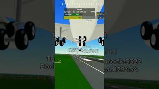 Swiss air Boeing landing at Perth international ptfsroblox [upl. by Melac772]