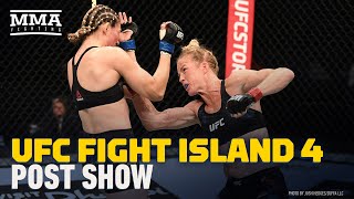 UFC Fight Island 4 Holly Holm vs Irene Aldana PostFight Show [upl. by Blynn]